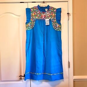 Sister Mary Embroidered Dress L